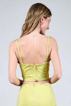 BPL TOP DIOR CORSET C/STRASS BENGALINA (29659) - Tabatha jeans