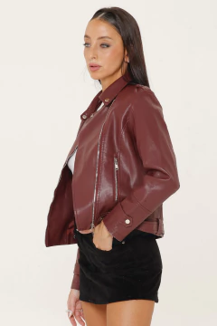 Imagen de (MLE) CAMPERA BIKER PU (30546)
