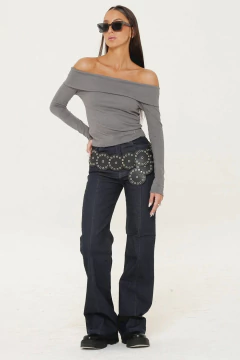29015 DIF JEAN WIDE LEG BUCAREST TA (29015)