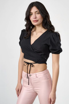 PPK BLUSA CRUZADA CON TIRAS (30595) - comprar online