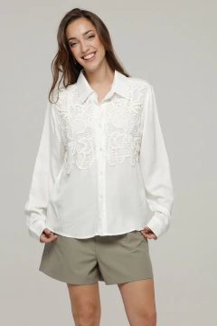 (CHI) CAMISA LUA M/L BORDADA L (32541) - comprar online
