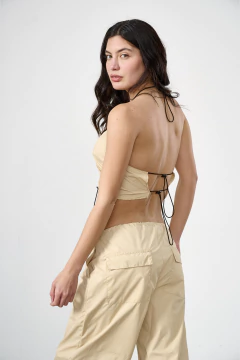 SER TOP CRUZ PARACHUTE CON TAN (30613) - Tabatha jeans