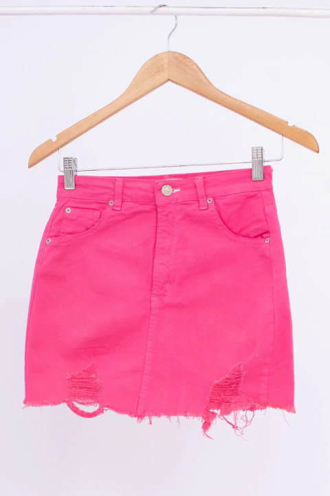 SKA MINI GABARDINA CON ROTURA (29832)