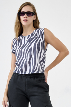 SPS REMERA ANCHA ESTAMPADA GIA (29641) - comprar online