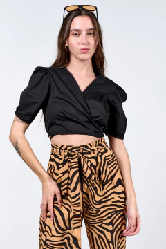 AR TOP GISELLE POPLIN CRUZADO MANGA P (29654)