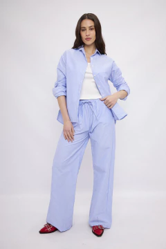 CPR CAMISA JOELENE RAYADA POPL (31538)