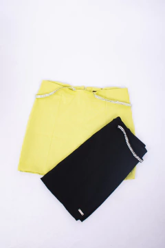 BPL POLLERA COURTNEY BENGALINA C/STRASS (29739) - Tabatha jeans