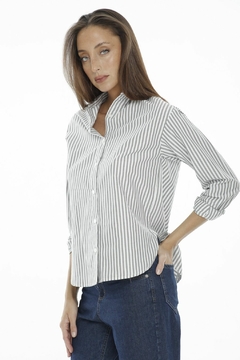 31538 CPR CAMISA JOELENE RAYADA POPLIN (31538)