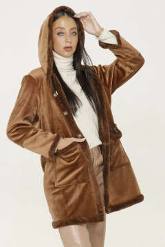PCK PARKA LOURDES PLUSH C/BOTO (31042)