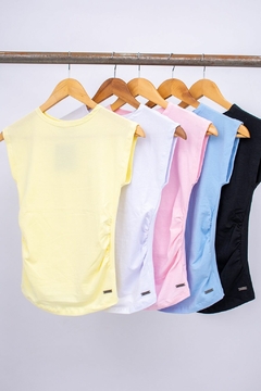 ALH REMERA AURA FRUNCIDA ALG C (32637) - tienda online