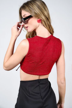 POL TOP SHANTAL LUREX SUST.ESC (29655) - Tabatha jeans