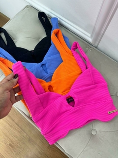 cropped canelado - comprar online