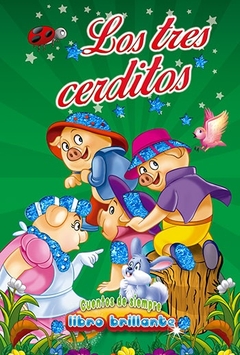 Los tres cerditos - Libro brillante