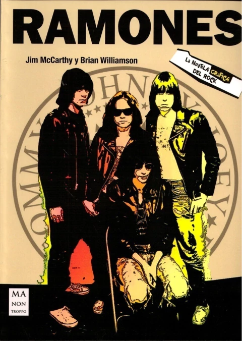 Ramones, la novela grafica del rock