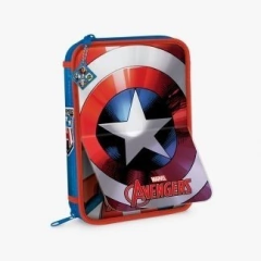 Canopla Multiscope Avengers Capitan america 2 pisos tapa Reversible