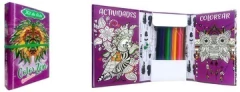 Kit de arte zen y actividades violeta