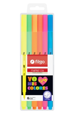 Imagen de Marcadores TRabi fluo x 6