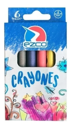 Crayones Ezco x 6
