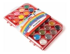 Acuarela TRABI x 28 bandeja plastica