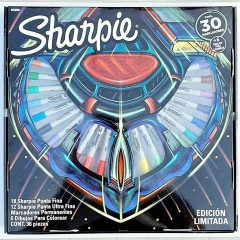 Marcador Sharpie Ruleta Nave x 30