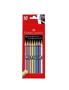 Pinturita Faber Metallic x 10