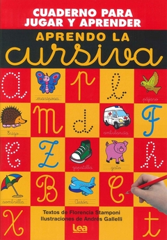 Aprendo la cursiva Cuaderno para aprender y jugar