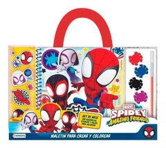 Maletin para crear y colorear Spidey Marvel