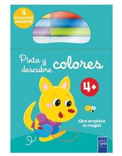 Pinta y descubre colores: Canguro