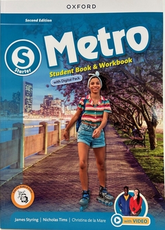 METRO STARTER 2/ED.- SB +WB W/DIGITAL PACK