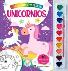 Unicornios - Acuarelas divertidas