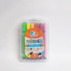 Marcador EZCO VALIJA x 12 triangulares