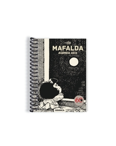Agenda Mafalda 2024 diaria 15 x 11