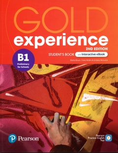 GOLD EXPERIENCE B1 (2/ED.) - SB + INTERACTIVE EBOOK + DIGITAL RESOURCES + APP