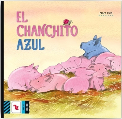 El chanchito azul - boleto azul