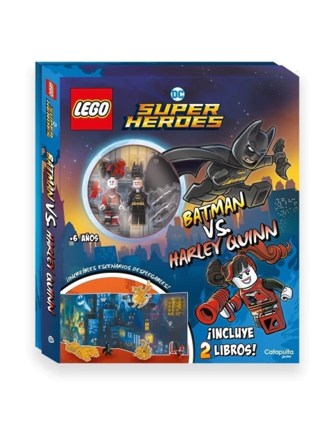 Batman vs Harley Quinn - Lego Landscape