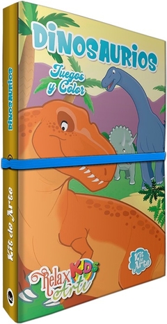 KIT DE ARTE - RELAX ARTE - DINOSAURIOS