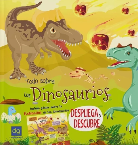 TODO SOBRE LOS DINOSURIOS - DESPLIEGA Y DESCUBRE