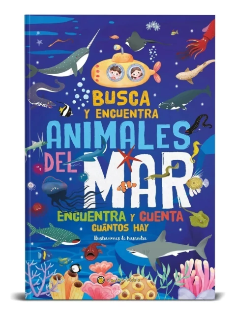 Busca y encuentra animales del mar