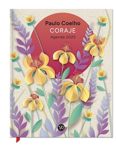 AGENDA 2025 PAULO COELHO - CARTONE: CORAJE / FLORES LILA