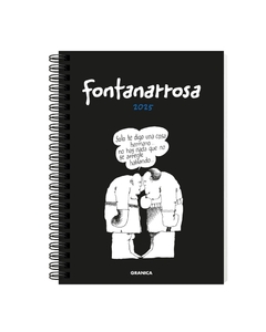 AGENDA 2025 ANILLADA - FONTANARROSA NEGRA