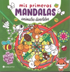 Mis primeros mandalas - Animales Divertidos