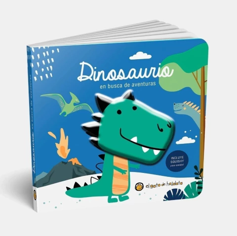 Dinosaurio en busca de aventuras - Amigos squishy