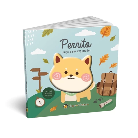 Perrito juega a ser explorador - Amigos Squishy