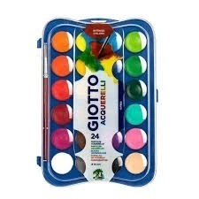 Acuarela Giotto x 24 caja plastica