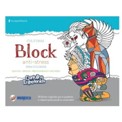 Block dibujo Muresco Anti Stress x20