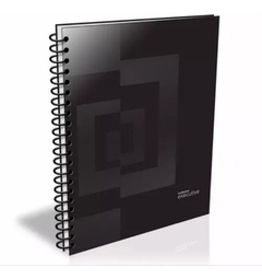 Cuaderno Executive 29.7 A4 x 84 T PVC negro