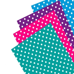 Papel Araña lunares 30 colores