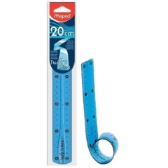 Regla Maped Twist'n flexible x 20 cm