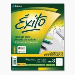 Repuesto Exito Ecologico A4 x 48 cuadriculado