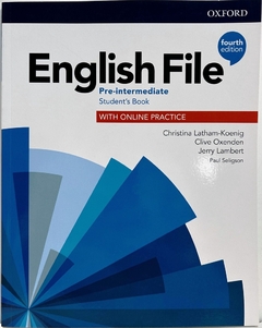 ENGLISH FILE PRE-INT.4/ED.- SB + ONLINE PRAC.PACK
